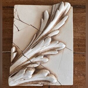 Retired Sid Dickens Tile T-151 ~ Stone Leaf.